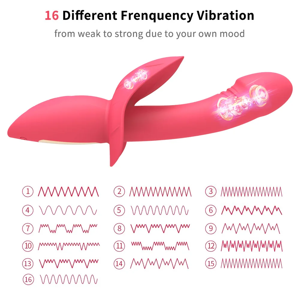 Weibliche Flirten Masturbation Stick Vaginal Pump Massage gerät G-Punkt Stimulation Vibrator Erotik Av Stick Erwachsenen Produkte Sexspielzeug