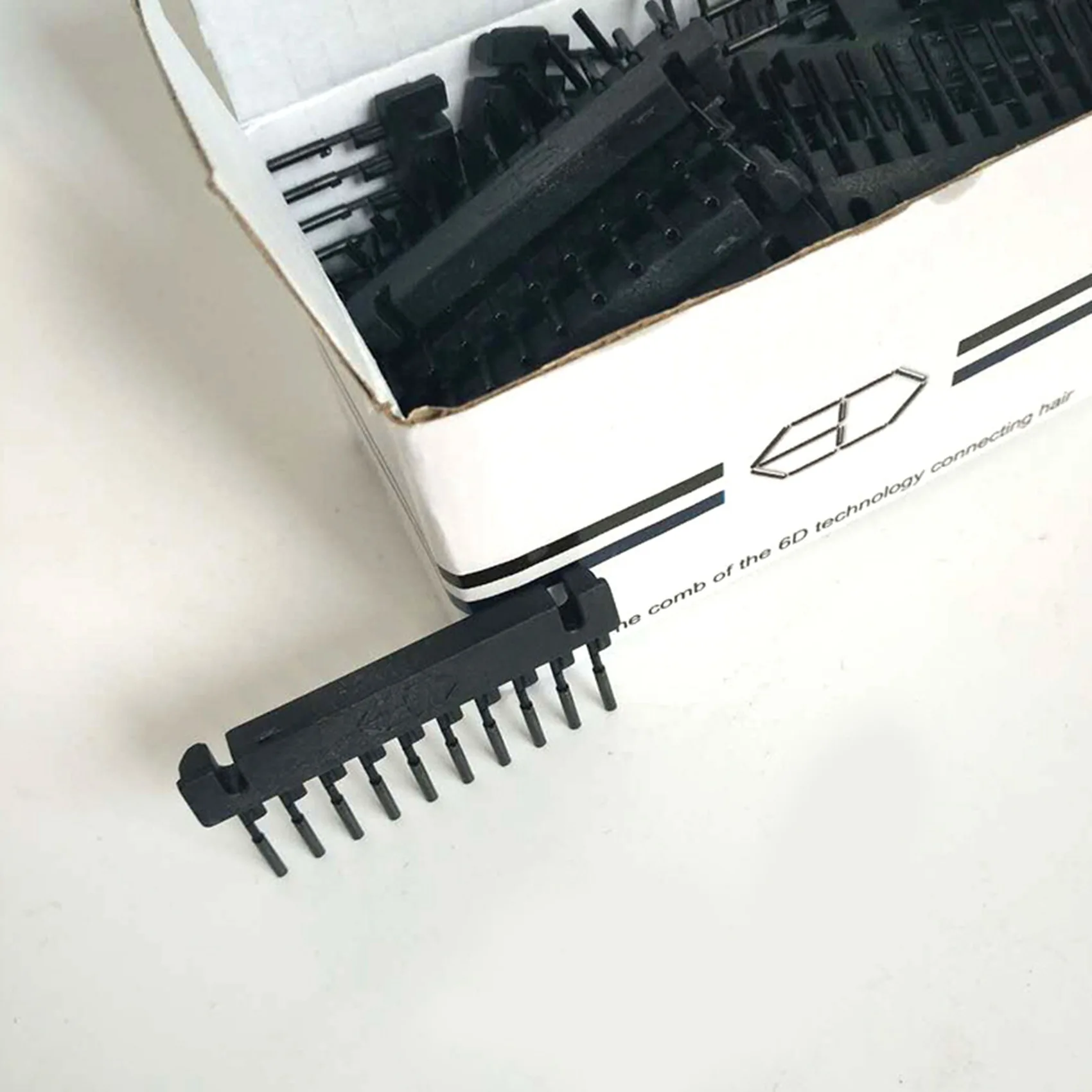 【ORNAMENT】4X 6D Hair Button 40/Batch Wig Connector Tool For 6D Hair Extension Machine