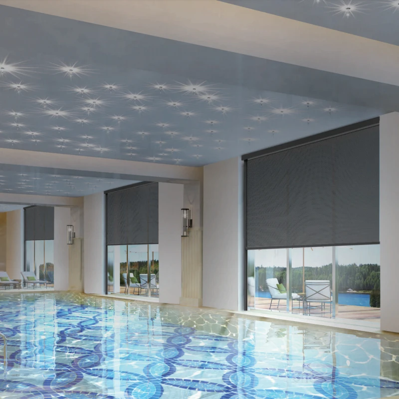 Custom-made Sunroad Roller Blind Components , Tracks, Rod Poles & Wall Fittings for Window Accessories