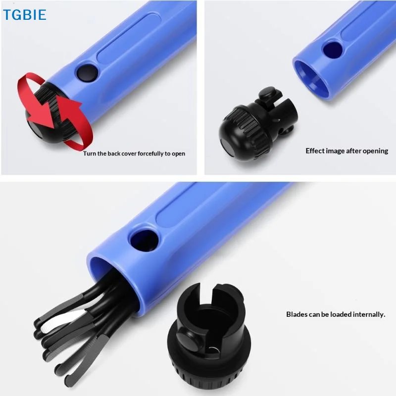 

[TL]【TL】Deburring Tool With 10 Steel Blades, 360 Degree Rotary Head Deburring Tool For Metal Resin Plastic 3D Printing Wood
