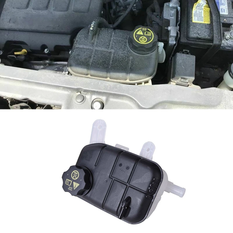 Car Engine Coolant Reservoir Overflow Expansion Tank and Cover for Chevrolet Trax G-M Encore Opel Mokka 95201979