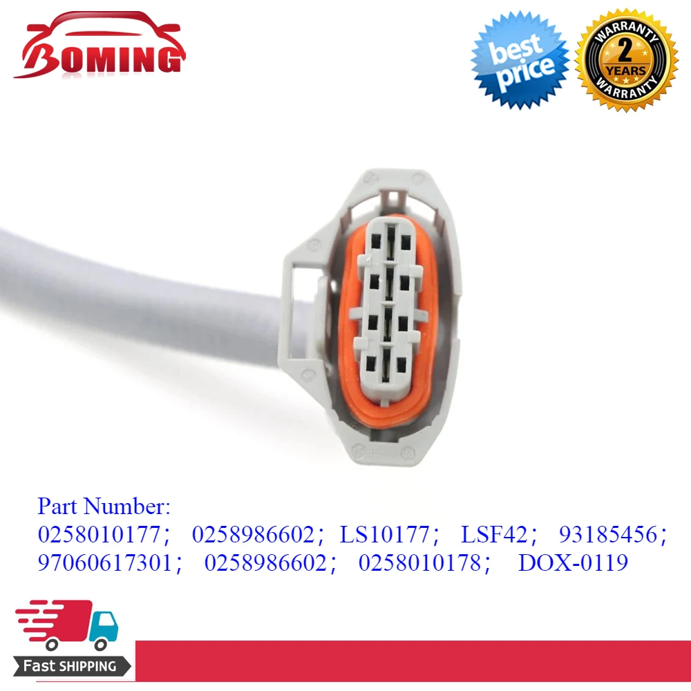 

Лямбда-зонд соотношения левого воздуха и топлива 0258010177, датчик кислорода O2 для Porsche Panamera 3.0 3.6 4.8 2010-2016