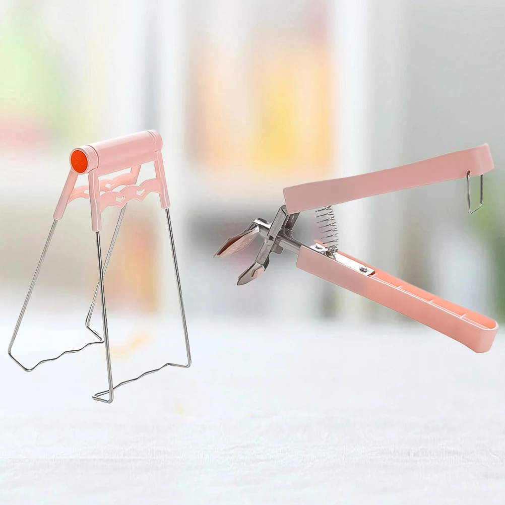 

2pcs Anti-Hot Bowl Clip Plate Clamp Non-Slip Kitchen Gadget Heat Resistant Holder For Home Restaurant Kitchen Utensil