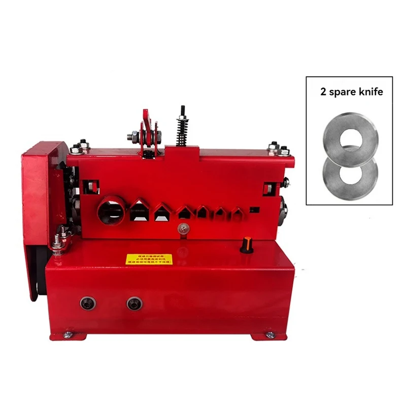 2-28mm Electric Wire Stripping Machine With Blade Cable Stripper for Removing Plastic & Rubber from Wire, Copper Recycle