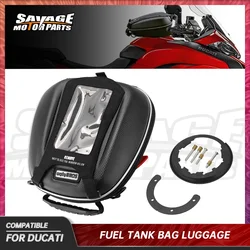 Fuel Tank Bag For DUCATI Multistrada V4 V2 950 1260 1200 S/DVT/Enduro Motorcycle Accessorie Luggage Tanklock Multi-Function Bags