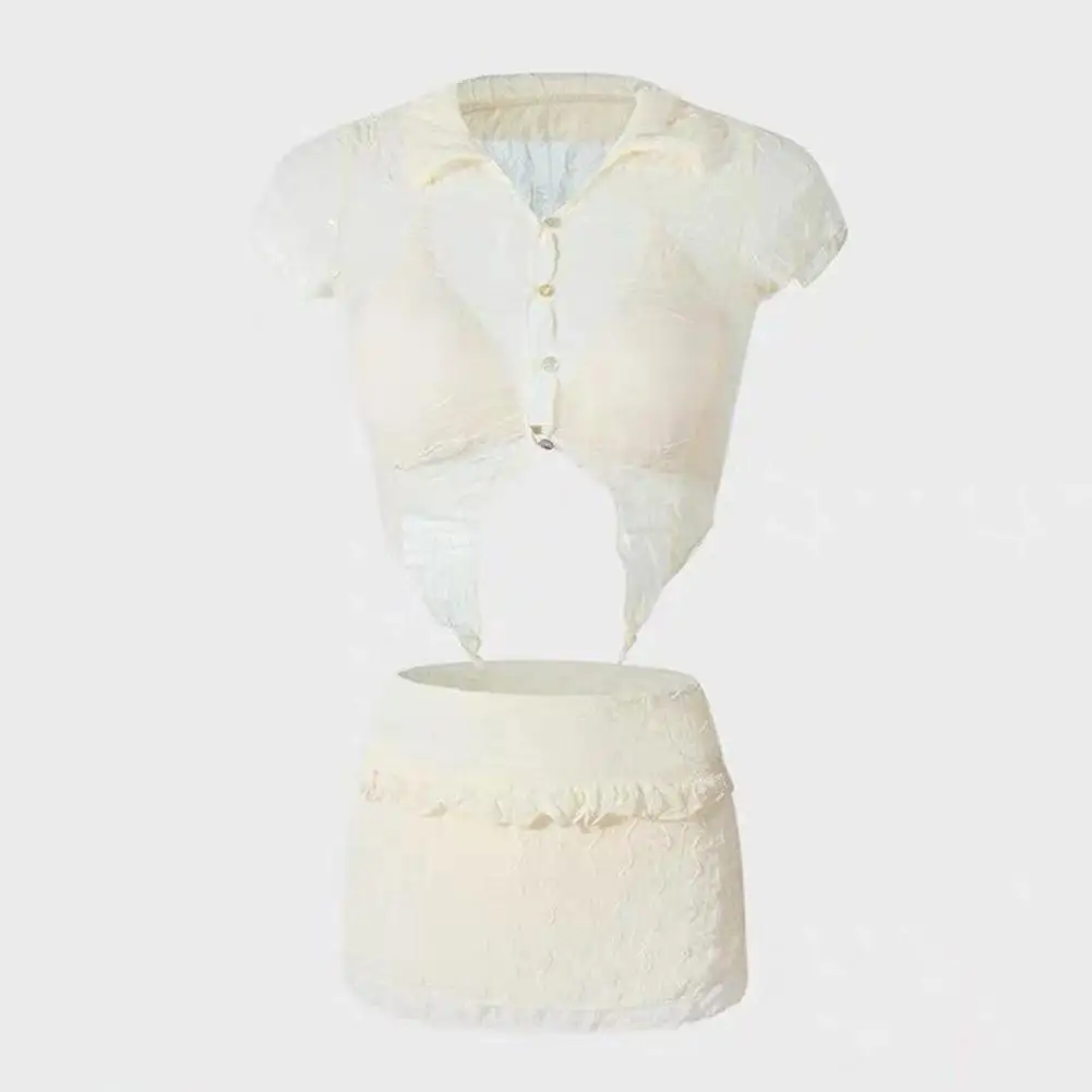 

Conservative Bikini Tummy Control Swimwear Beach Swimming 5 Spandex Beach Wear Solid Color Pattern Bikini For Swimming