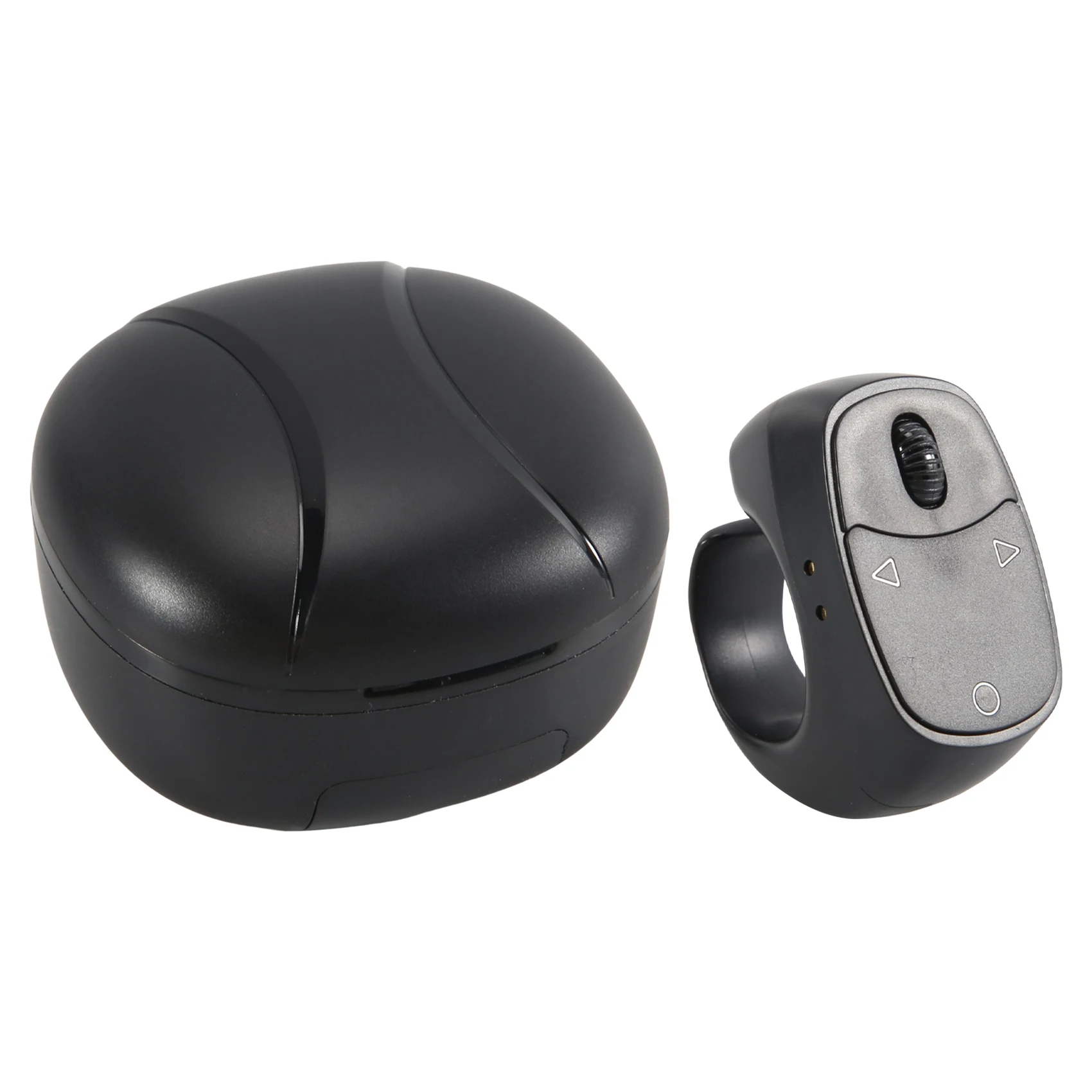 DT23 Roller Fingertip Ring Remote Control Bluetooth 5.3 Mobile Selfie Mice Video E-book Page Turner Phone Camera Zoom Holder