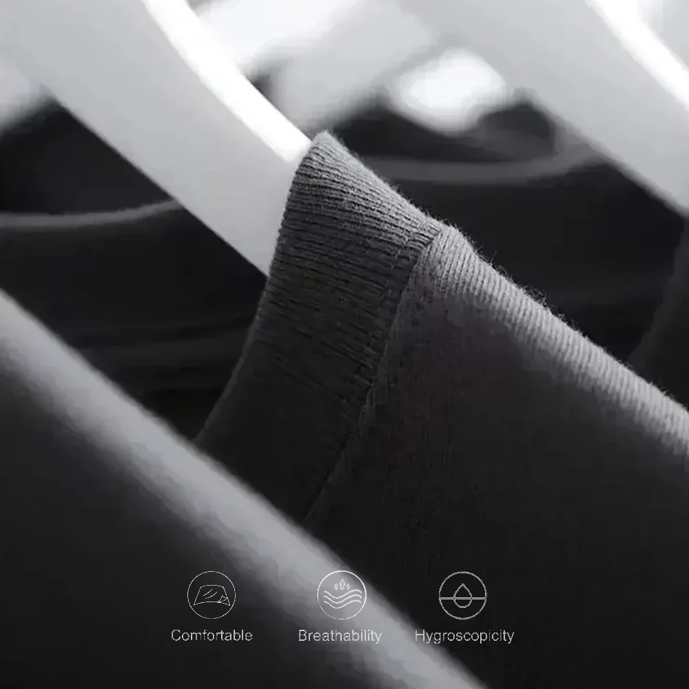 تي شيرت كاجوال للرجال والنساء بأكمام قصيرة ورقبة مستديرة مع شعارات مطبوعة ملابس علوية من القطن ملابس رياضية كاجوال صيفية Harajuku