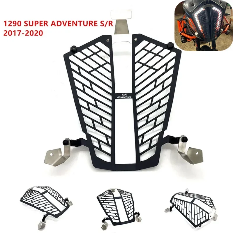 Motorcycle Accessories Headlight Head Light Guard Protector Cover Protection Grill For 1290 Super Adventure ADV S R 2021 2022 -