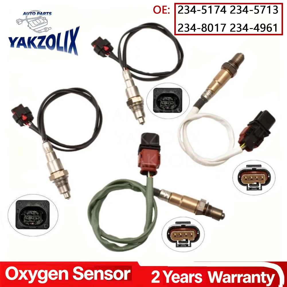 

4pcs For Ford F-150 V6 3.5L 2017 2018 2019 2020 Up Downstream Oxygen O2 Sensor 4 & 5 Wires 234-5174 234-5713 234-8017 234-4961