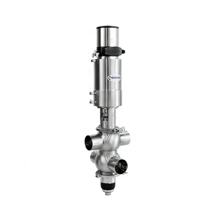 

Premium Products 2026 x SS316 Stainless Steel Water Valve Controller Sanitary Pneumatic Mix Proof Cavity Spray Valve for Mixing