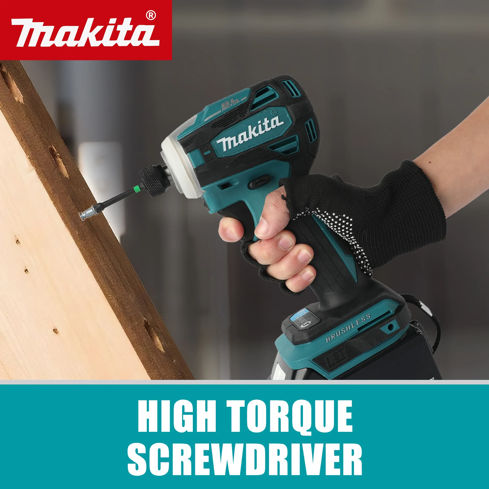 makita-dtd172-18v-cordless-impact-driver-4-speed-modes-forward-reverse-switch-portable-lightweight-repair-power-tools