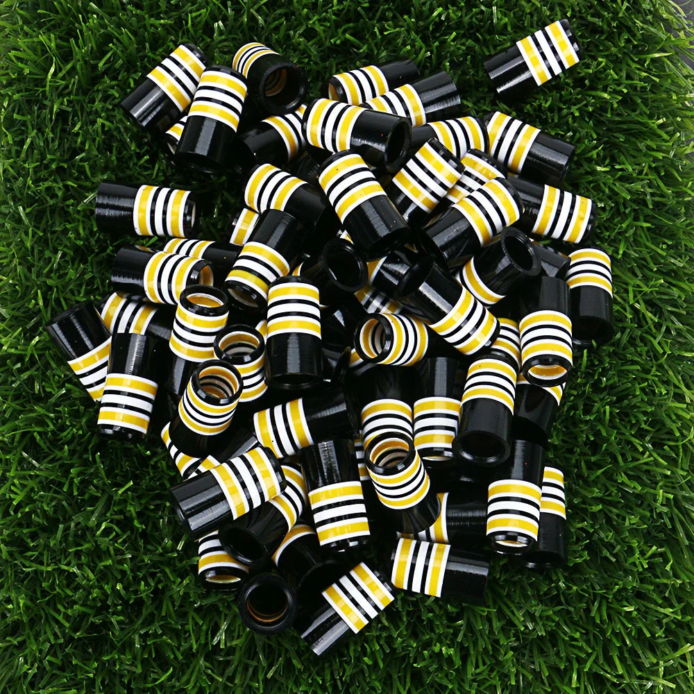 10Pcs Plastic Golf Ferrules Size 0.370 Golf Sleeve Ferrule for Golf Irons High Quality Club Shafts Accessories 9.45x25x13.46mm