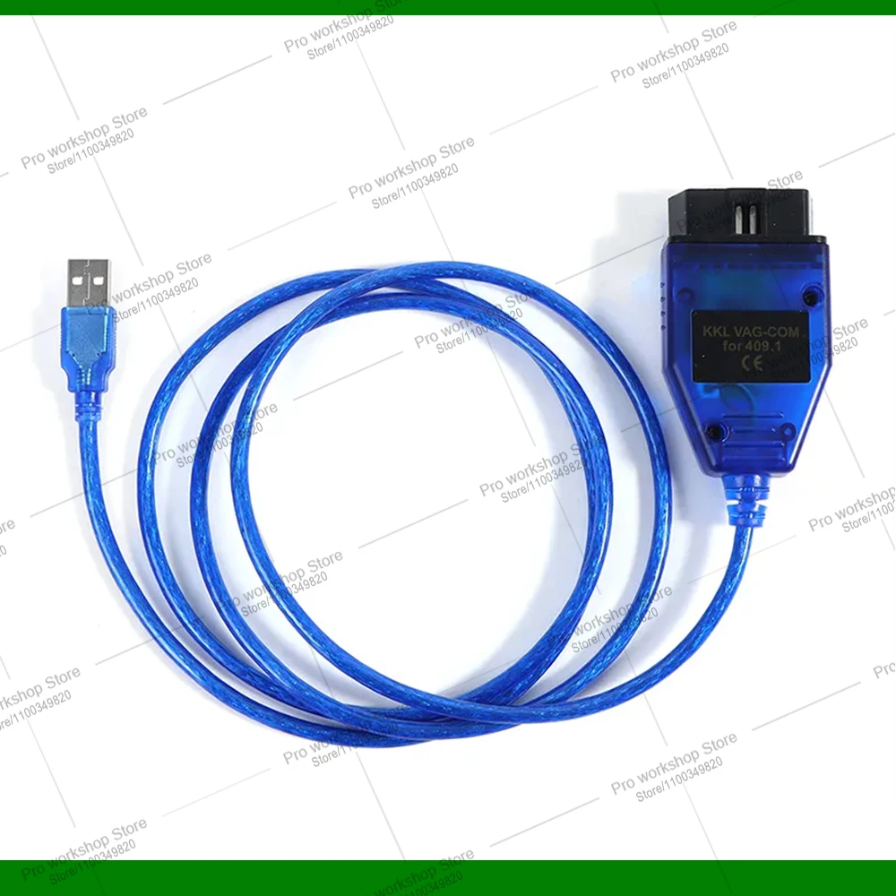 VAG-COM 409 Com Vag Kkl 409.1 USB Diagnostic Cable Scanner Interface OBD 2 OBD2 Car Diagnostic For VW/Audi/Skoda/Seat view 2