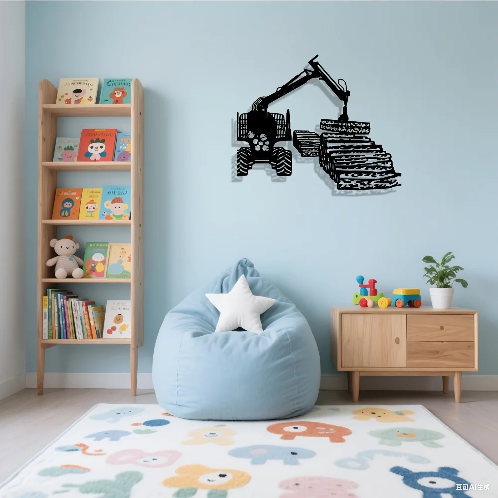 Brand Metal Wall Art Logging E - مراجعة Home Decor Brand وسعره