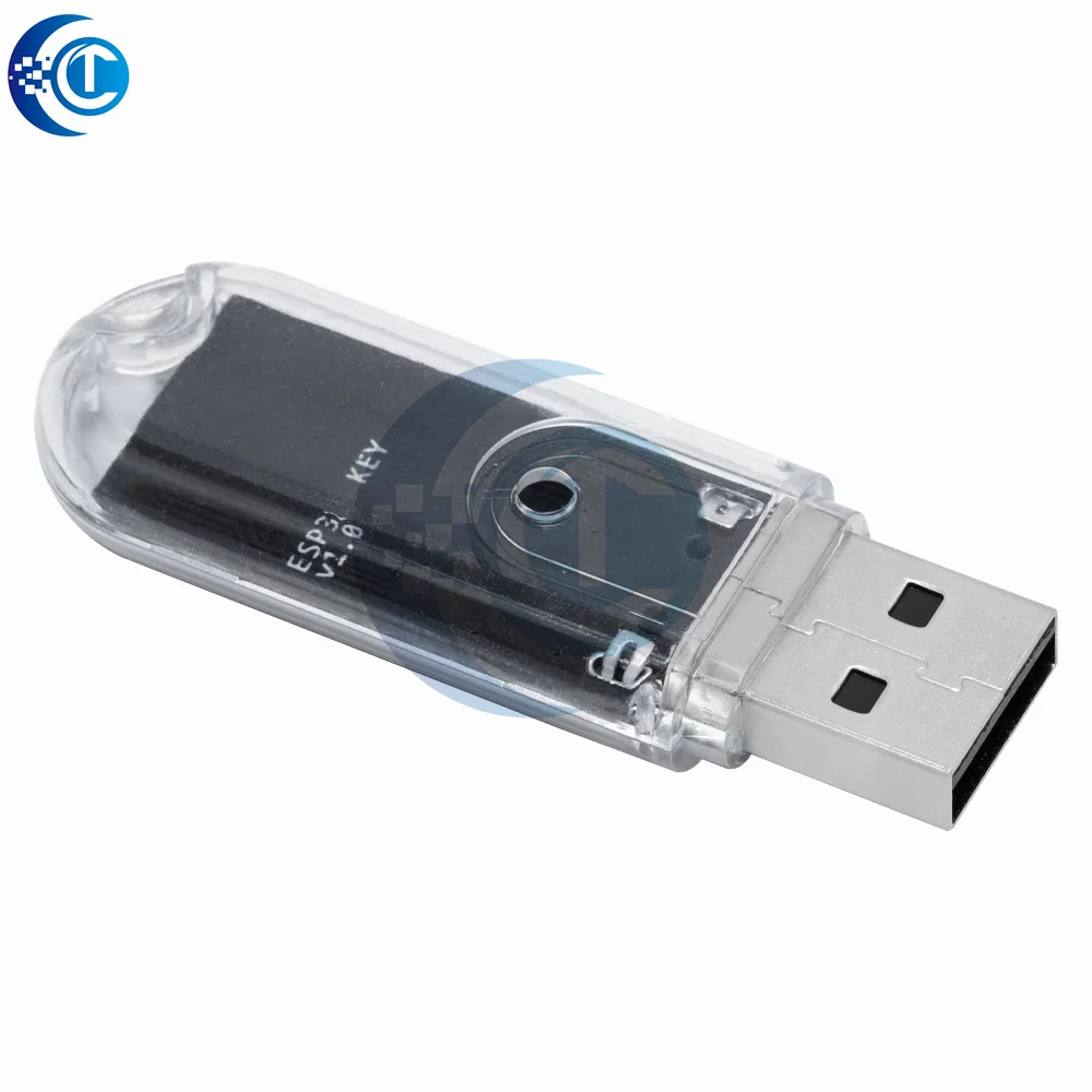 ESP32 Development Board with WIFI & BT Module-USB Dongle Hardware Key Function, 4MB Flash, CH343P,MINI USB Flash Disk Tools