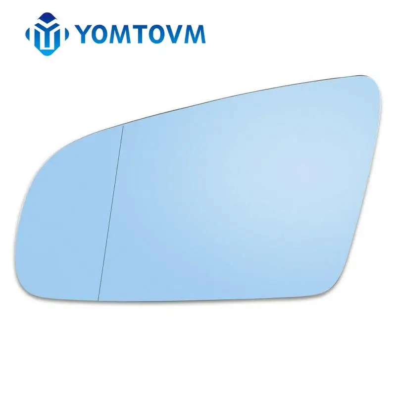 

Car Rearview Heated Mirror Glass For Audi A3 A4 A6 2005-2008 Left/Right Side Wing Heating Mirror Glass Blue Exterior Parts