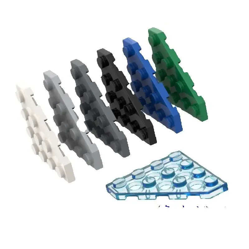 

10pcs 30503 Plate 4x4 Cut Corner Buildings Blocks Toy For Children Compatible Educational Creative Size Gift DIY MOC