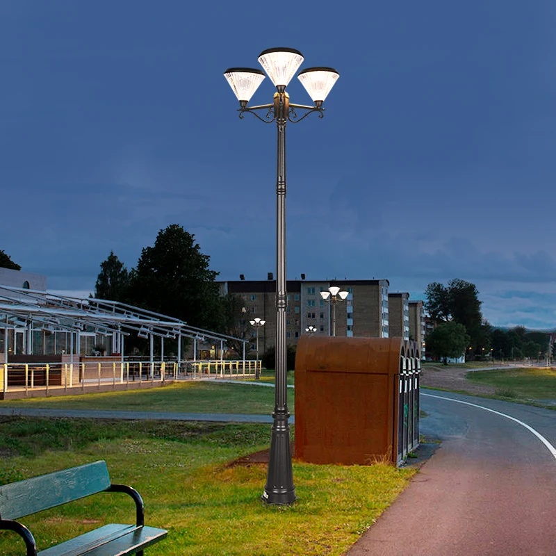 DAWN IP65  Exterior Venderse Como Rosquillas Luz Solar Del jardin   Postes Lampara De Patio
