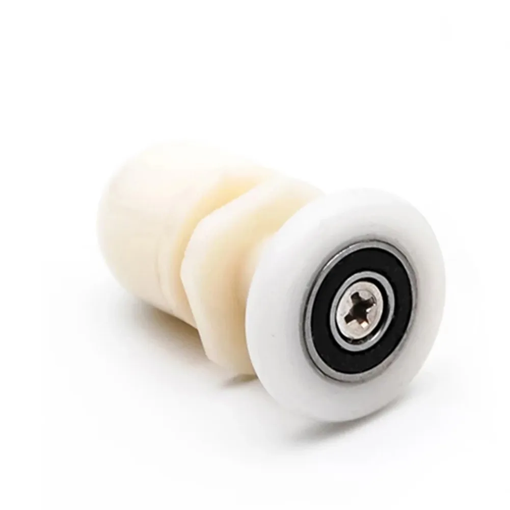 High Quality Shower Shower Door Rollers Diameter 19/23/25mm Fittings For Shower Enclosures Nylon Runners Wheels 4 Pcs