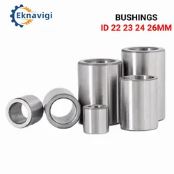 1PCS Inner Diameter 22 23 24 26 MM Wear-resistant Steel Sleeve GCR15 Bearing Steel Drill Sleeve Machinery Multi Purpose Bushing