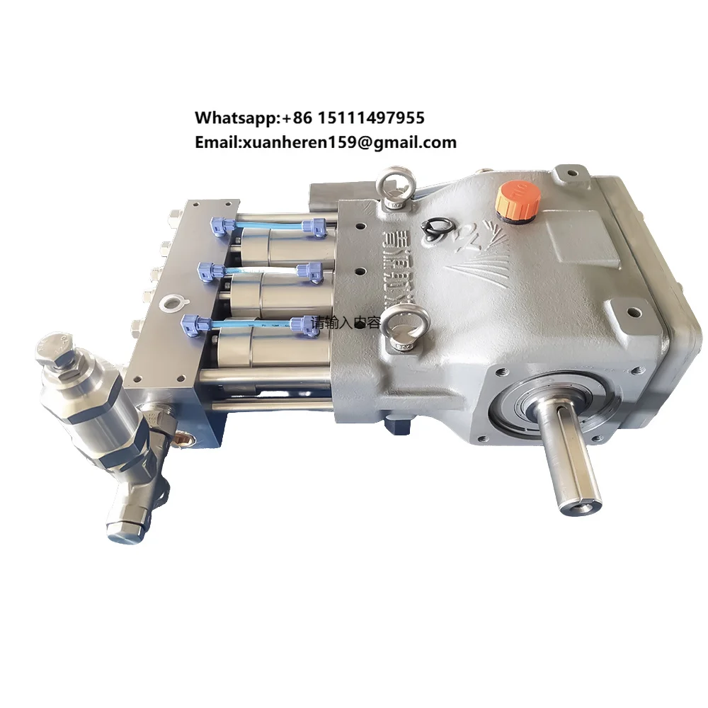 High-Pressure 500Bar Plunger Pumps for Deburring and Cleaning