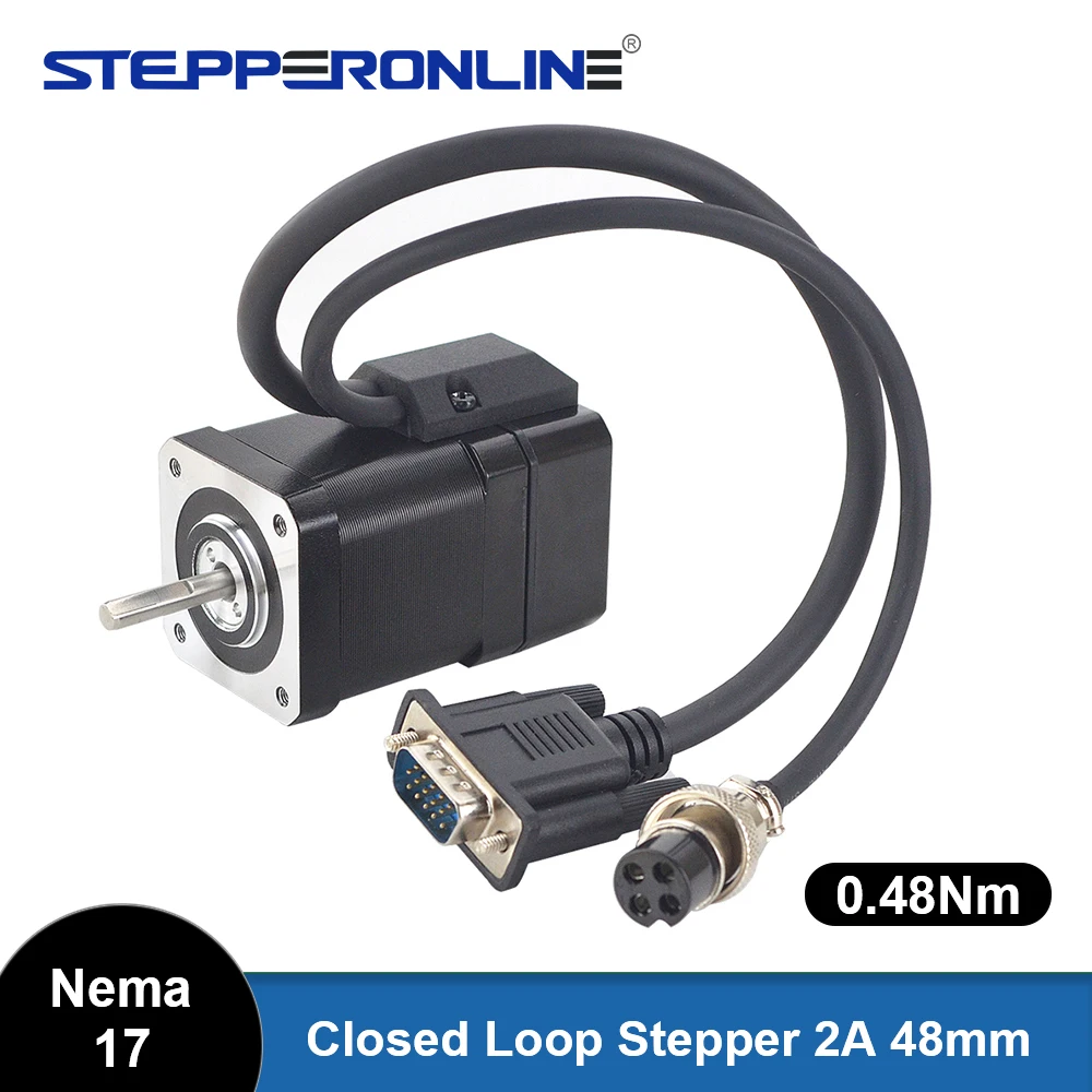 Nema 17 Closed Loop Stepper Motor 48Ncm with Encoder 1000CPR 2A 48mm 4-lead 42 Motor Nema17 Stepping Motor