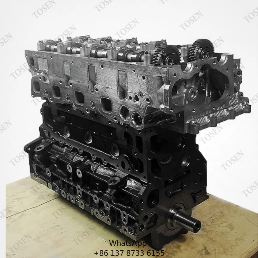Brand New 4 Cylinders Motor Engine Assembly 4jj1 Engine Long Block For Isuzu 3.0t Manual 4WD 19 DMax