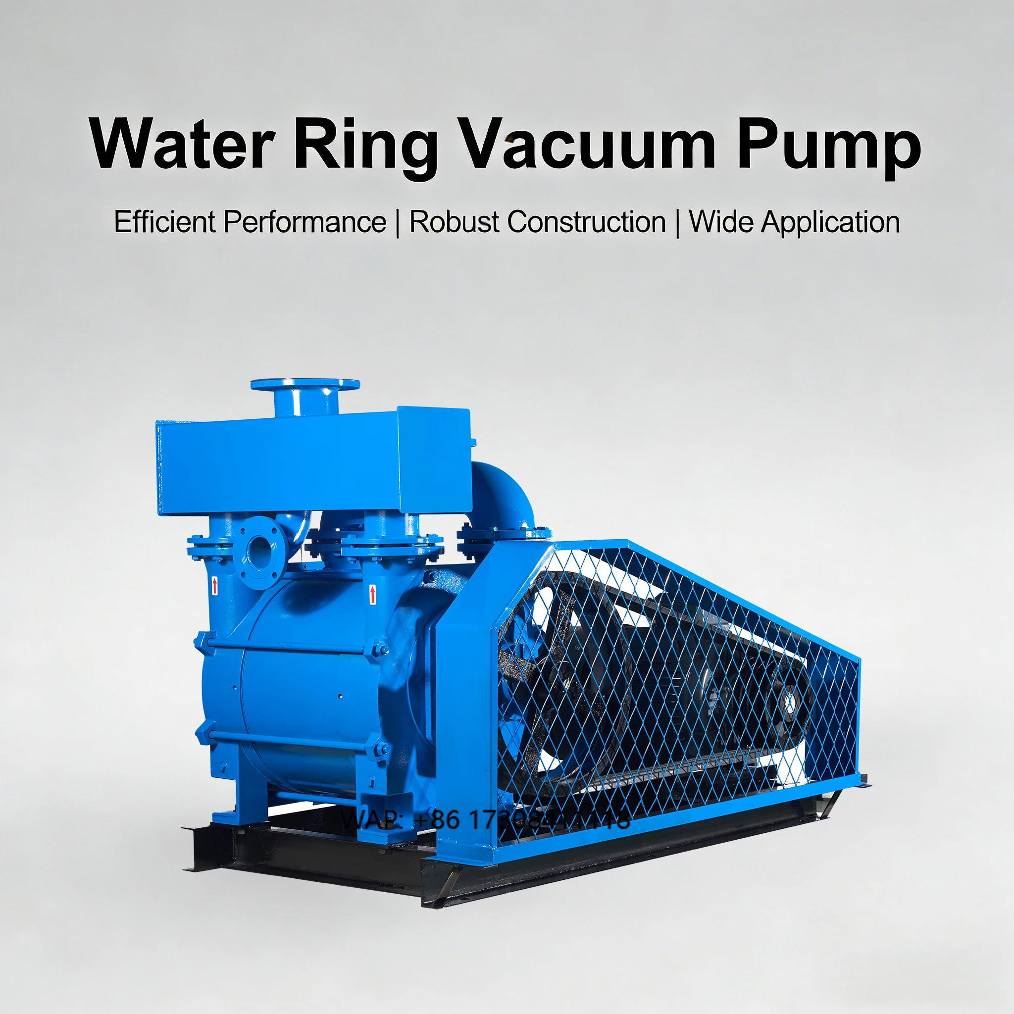 

2BEA Modular Belt Driven Stainless Steel Water Ring Vacuum Pump