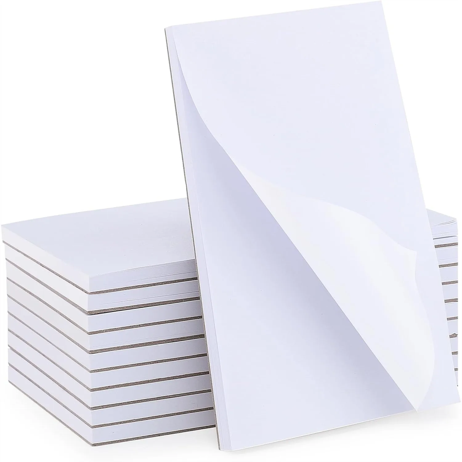 

10 Pack Note Pads 3x5 Inches 50 Sheets Each Small Memo Pads Blank Notepads for Office School Home Nurse Gifts To Do Lists Grocery List