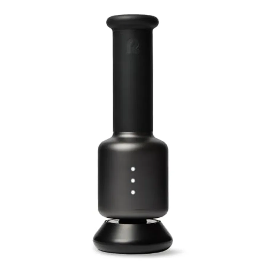 

Orbital Massager for athletic recovery and daily wellness aluminum body, matte black finish, low-impact high-performance cordle
