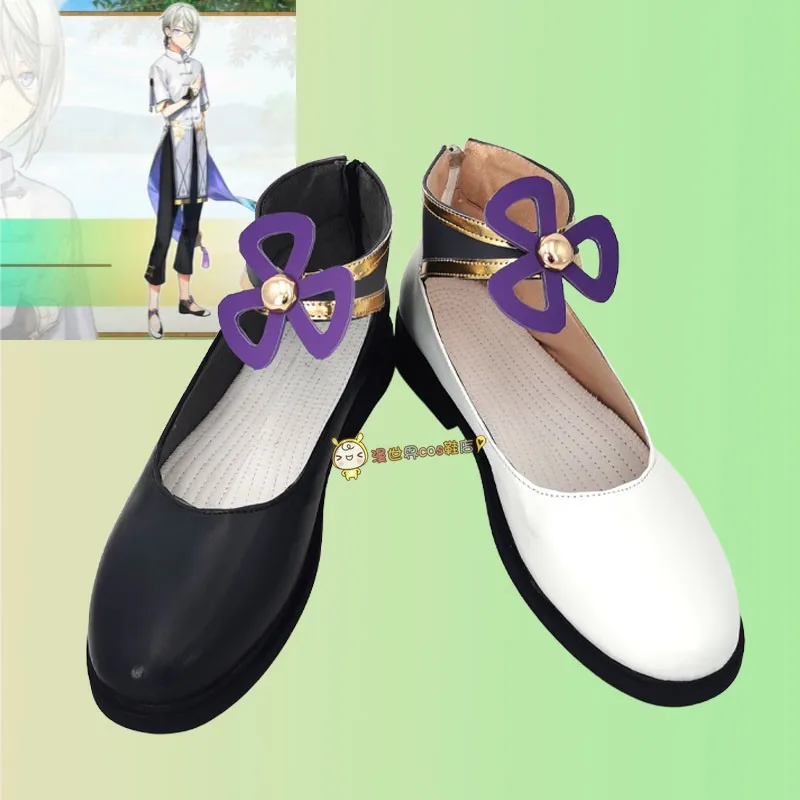 Anime Prince of Lan Ling Fate Grand Order Cosplay Shoes Comic Halloween Carnival Cosplay Costume Prop Men Boots Cos