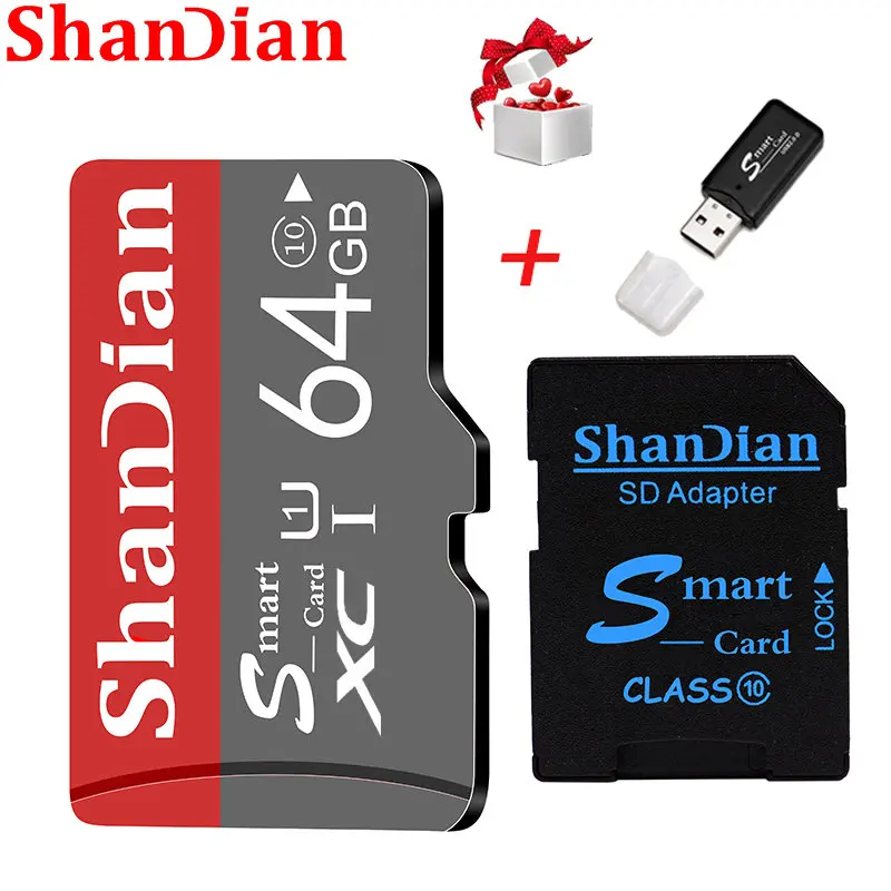 

Mobile Phone Memory Card 128GB Tachograph Video Card 64GB Camera SD Sd Card 32GB 16G 8G TF Complimentary Card Reader High Speed