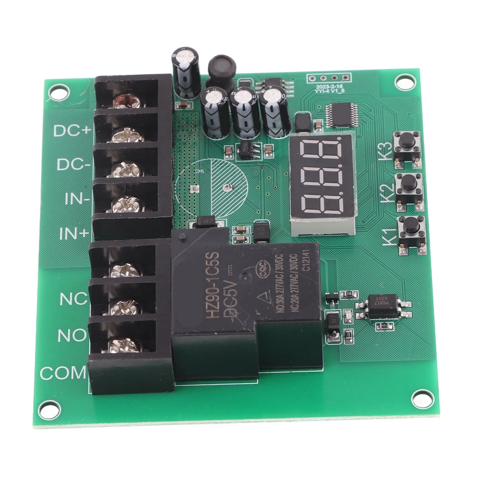 7‑30V 0‑30A DC Current Detection Sensing Module Overcurrent Protection Relay Module
