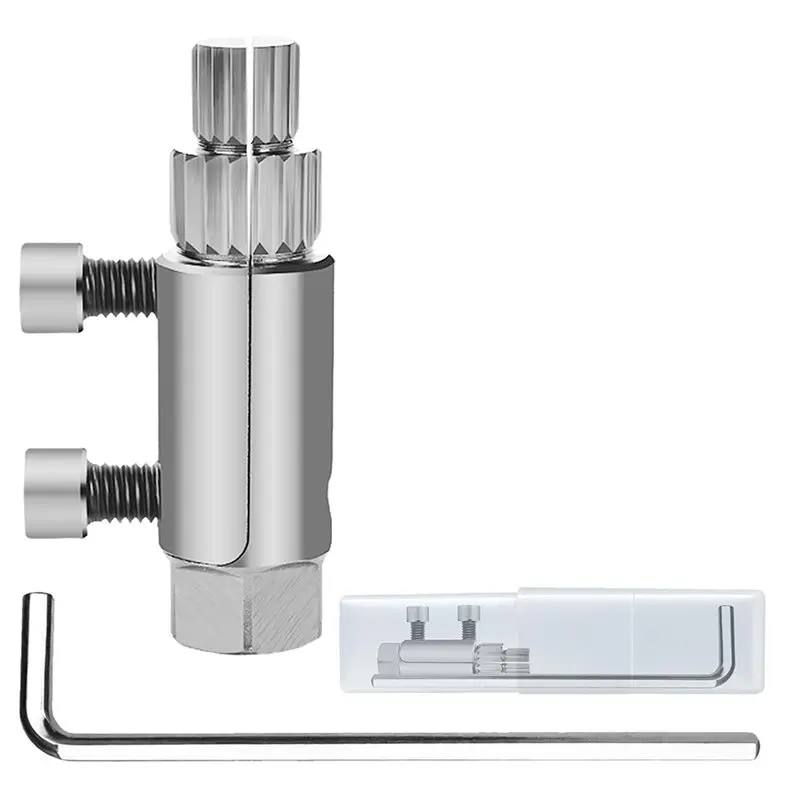 

【CHRISTMAS 】Pipe Extractor Tool Pipe Nipple Extractor Set Pipe Remover Kit Broken Pipe Thread Remover Fits 1/2" To 1" Pipe Capac