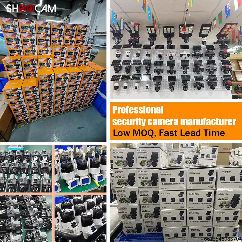 Wireless System Home Systems 4Ch 8Channel Two-Way Audio Surveillance Waterproof 8 Ip Network Set 4k Kit Cctv Security Camera