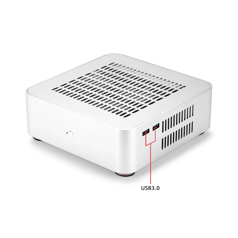 

L65 All Aluminum Mini Chassis Home Office HTPC Desktop Computer Master Mini Small ITX