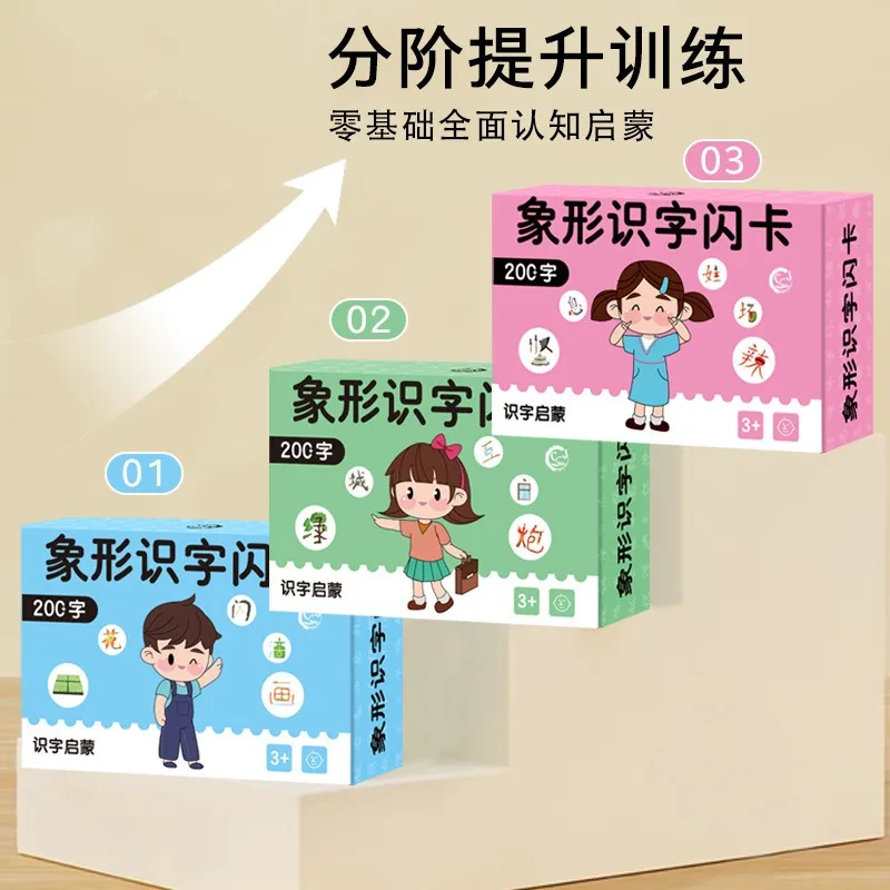 

Pictographic Character Recognition Flashcards for Babies and Toddlers - Early Education Fun Character Recognition Cards
