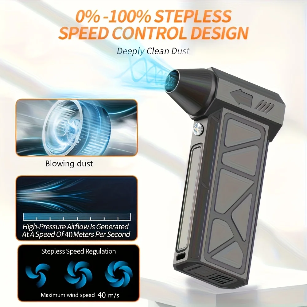1 قطعة المحمولة البسيطة المحمولة المشجعين العنيفة مكنسة كهربائية عالية الطاقة تهب قوة مجفف الشعر تهب وشفط الكل في واحد