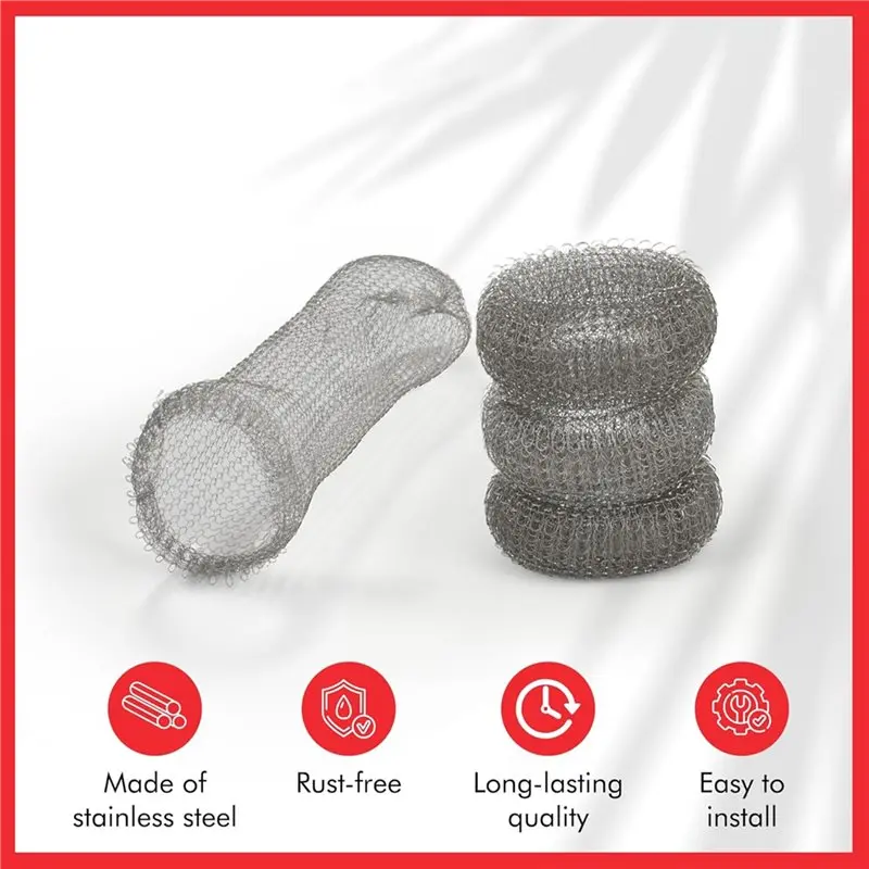 A23F-Pack Of 50 Washing Machine Lint Traps Premium Snare And Rustproof