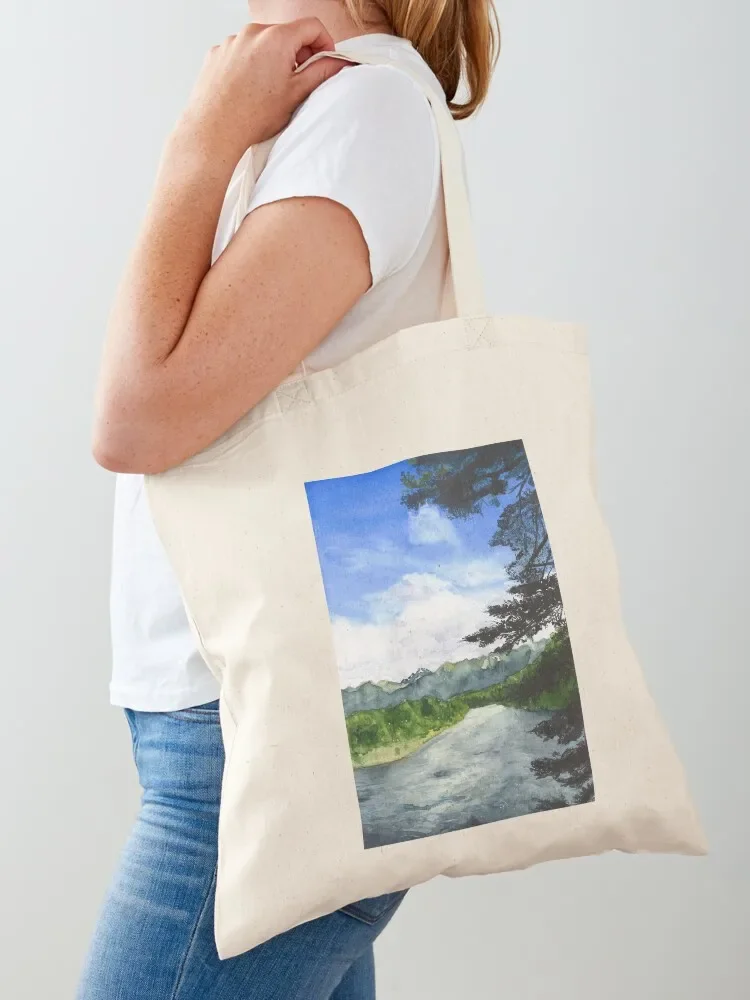 

Waiau River - New Zealand Tote Bag Gift bags canvas tote bag for beach