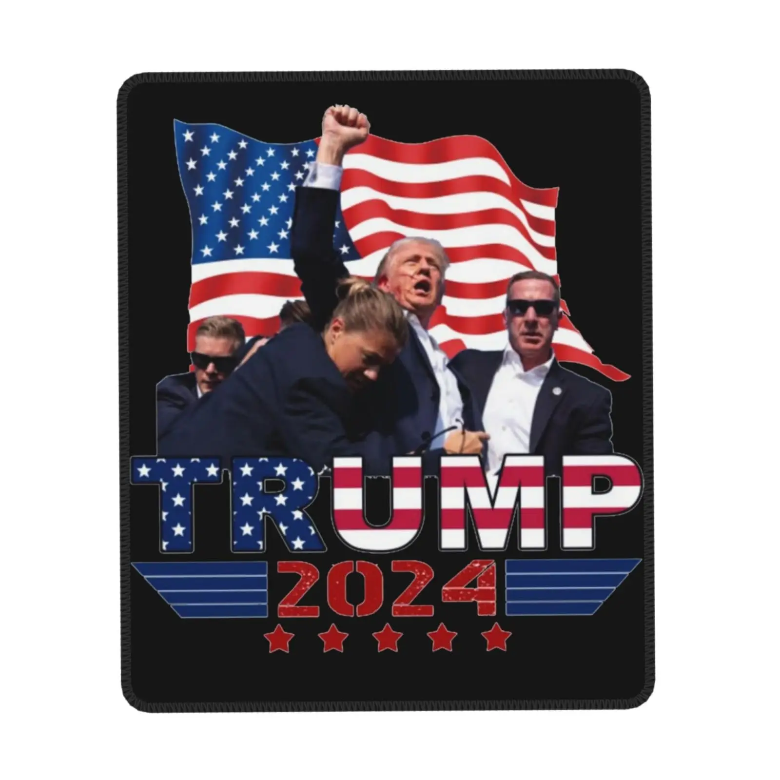 

Trump Vance 2024 Hot-Selling Square Mouse Pads Comfortable Gaming Mousepad Mouse Mat Keyboard Mats Desk Pad 18x22cm