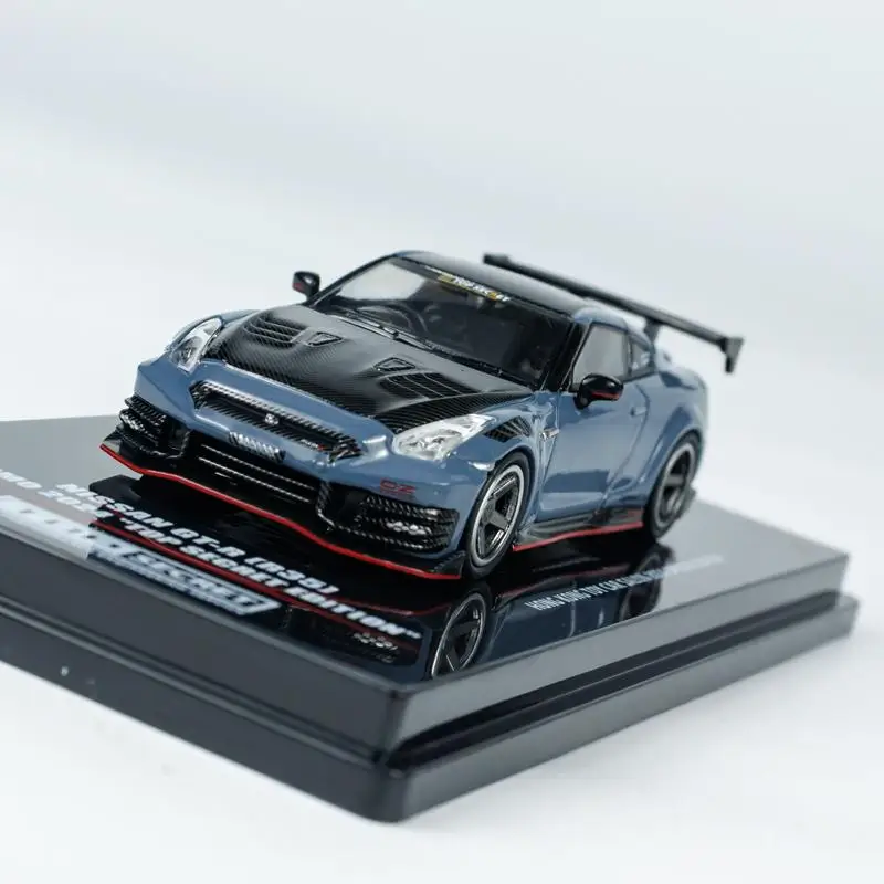 INNO 1/64 Nissan GTR R35 NISMO juguete de aleación Diecast Metal modelo regalo