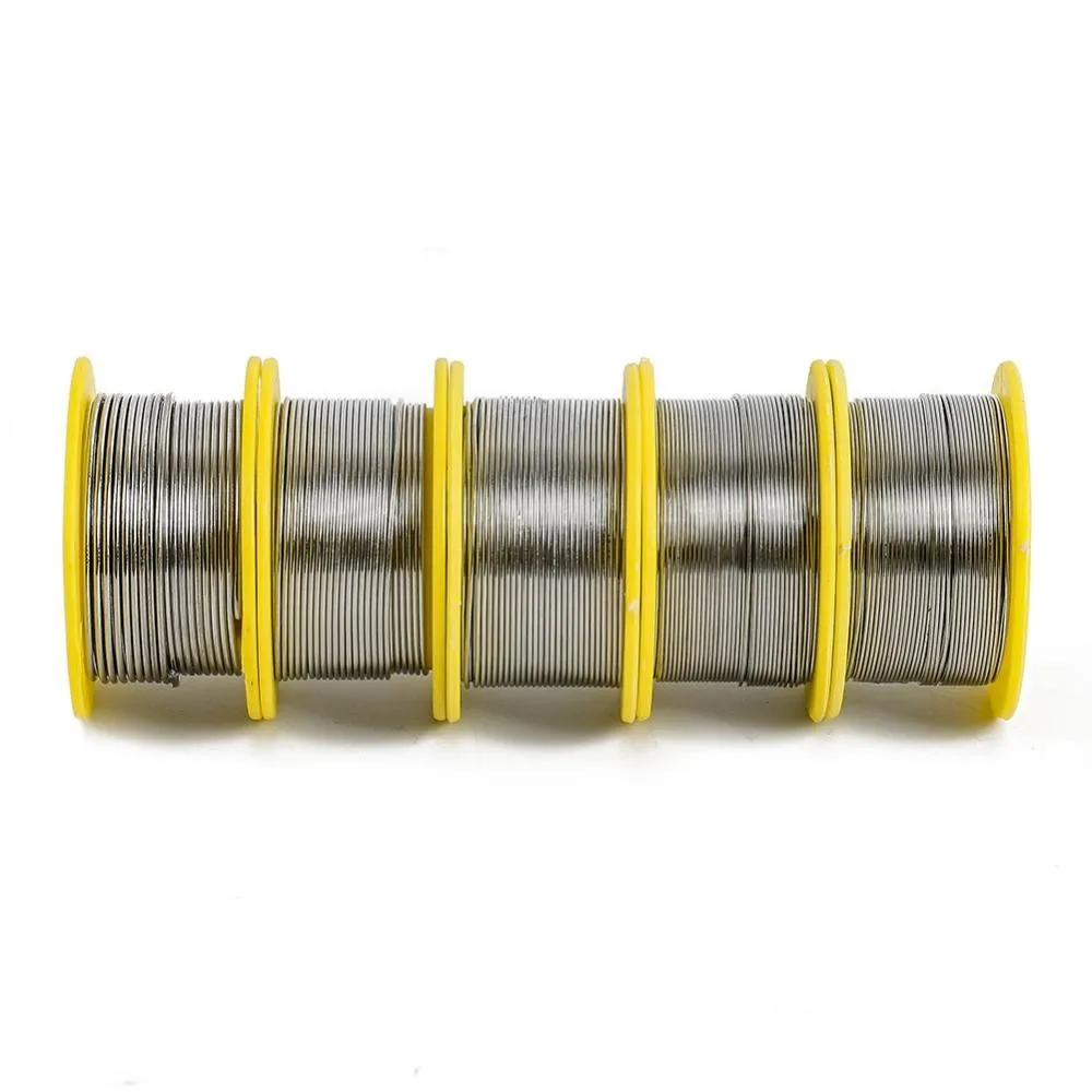 Rosin Core Tin Solder Wire 60/40 Solder Wire 0.5/0.8/1.0/1.2mm Soldering Welding Flux 2.0% Iron Wire Reel 50g Diamater 0.6mm