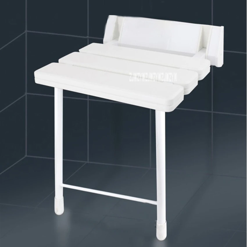 New Bath Shower Wall Chair Bathroom Stool High-quality Household Wall Mounted Shower Seat Bathroom Folding Chair With Stool Legs