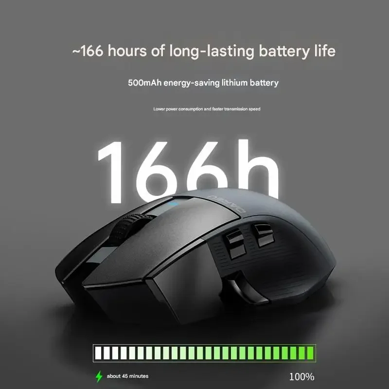 Dareu A980 Pro MAX Mouse Nirkabel Flash Star P3950 Chip Khusus 8K Return AIM-750U Sensor Kepadatan Tinggi Mouse Gamer Tahan Lama