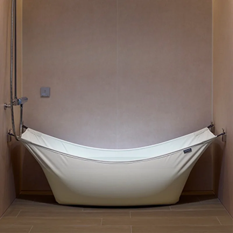 Picture 3: Foldable Bathtub for Adults, Full Body Fabric Bath Tub, Portable Folding Soaking Tub