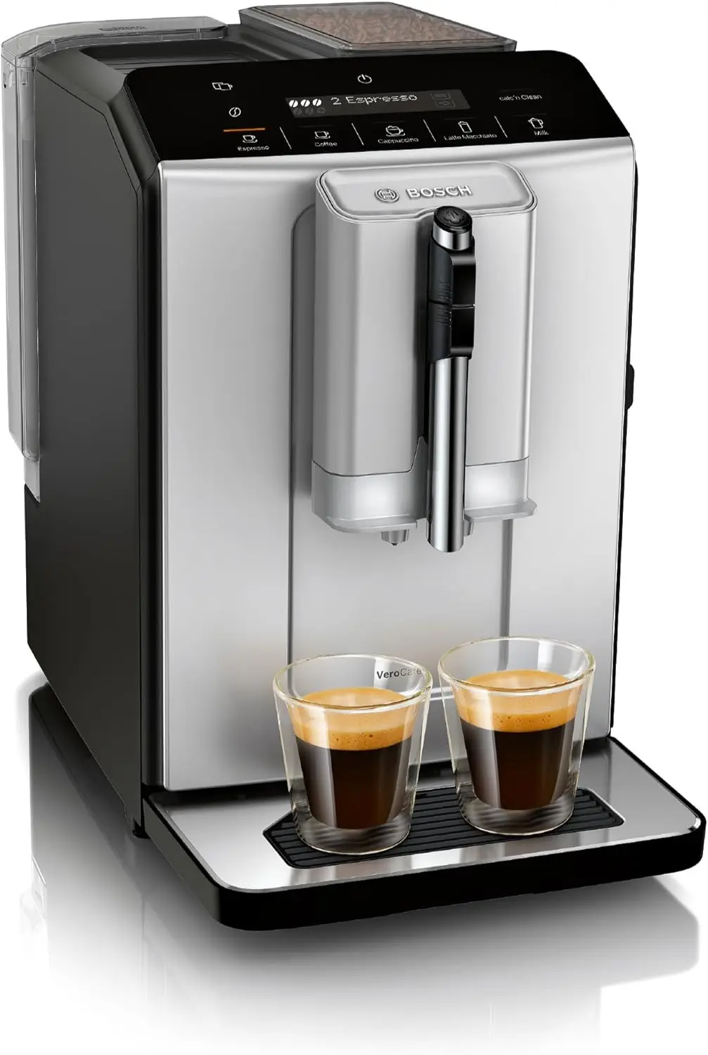 

300 Series Fully Automatic Espresso Machine with Milk Express (in-cup ), LCD+ Touch Control Panel, OneTouch Milk-based Beverages