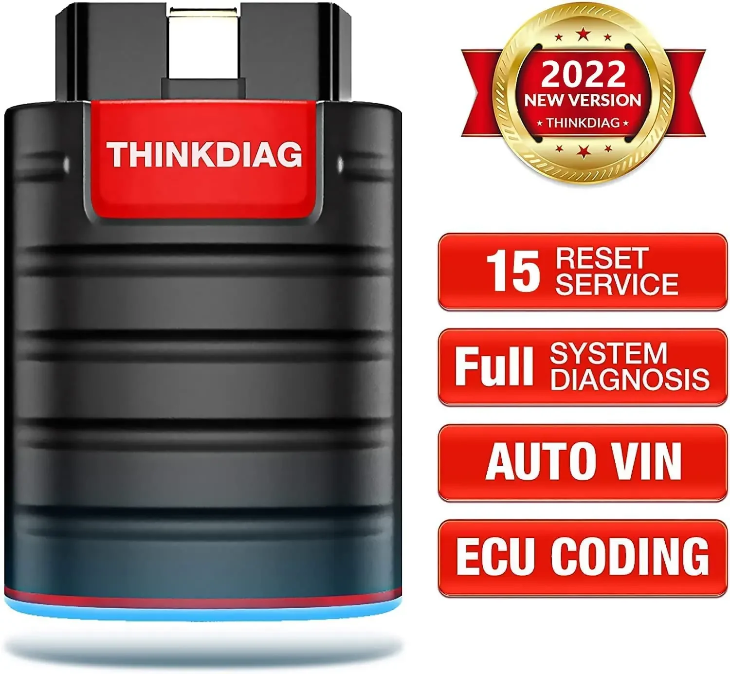 New Version Thinkdiag All System + Reset Software With 1 Year Free Update Auto Obd2 Scanner Full System Obdii Code Reader