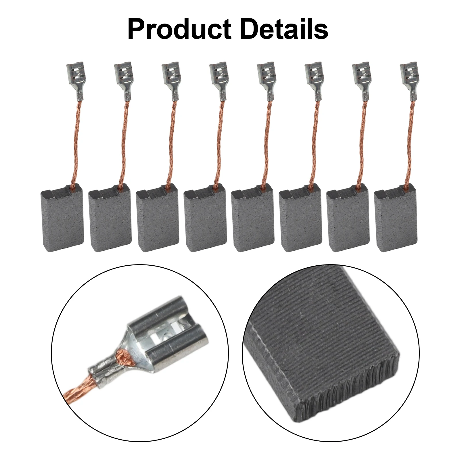 

Brushes For Power Tools 1617014126 Carbon Brushes For DIY Repairs Compatible With Multiple Models Easy Installation